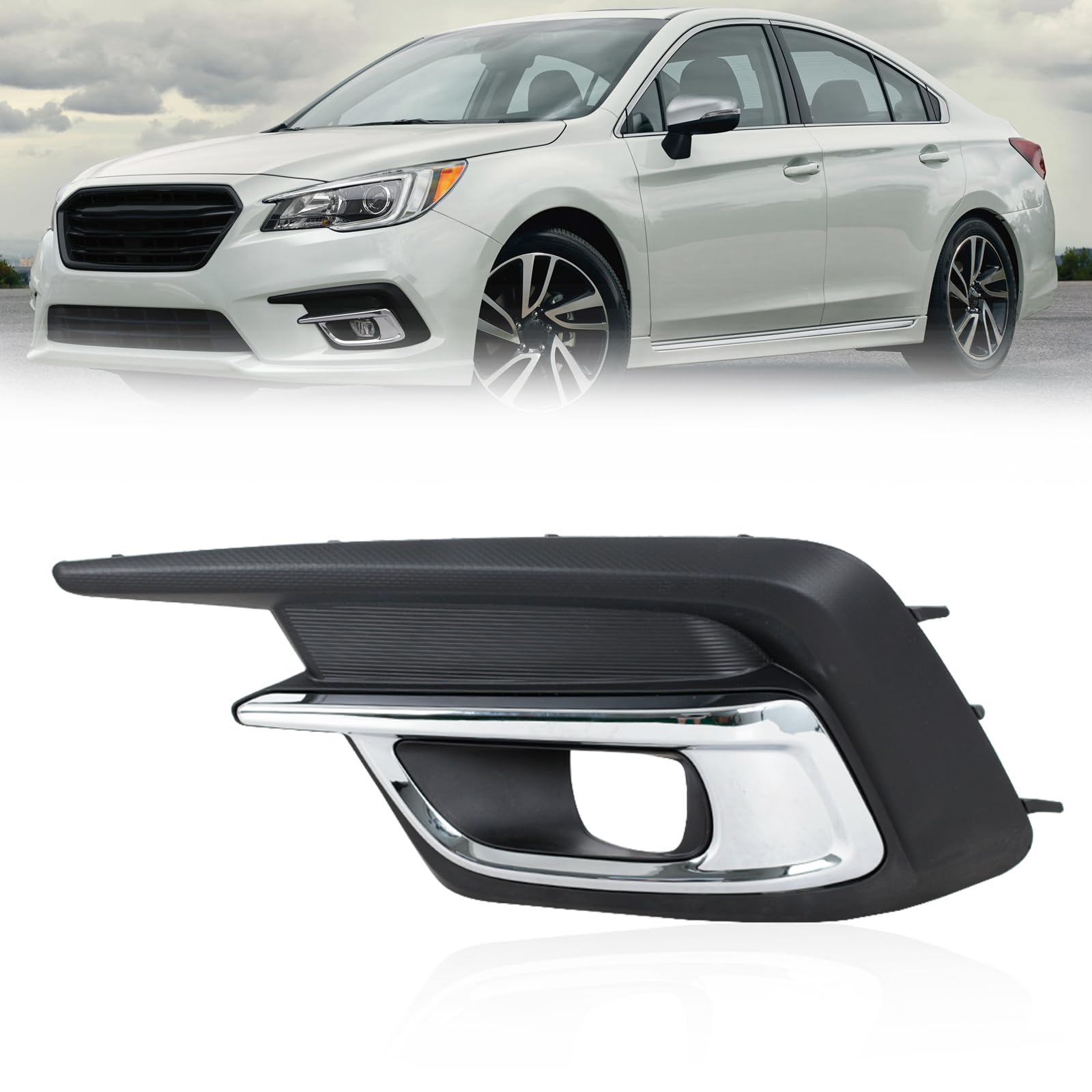 Amazon.com: JESYMBX Front Bumper Fog Light Cover Frame for Subaru